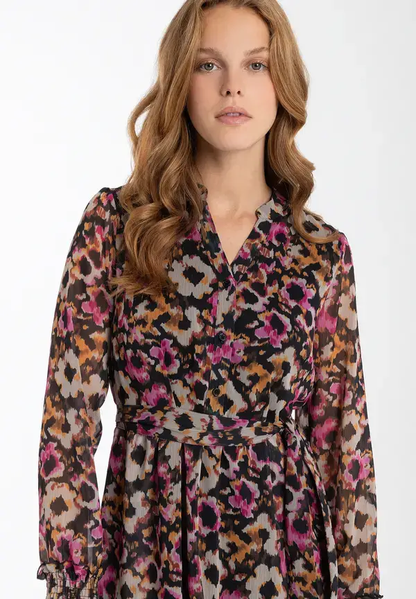 More & More Midikleid, Flowerprint, Herbst-Kollektion Valentinstagsangebot