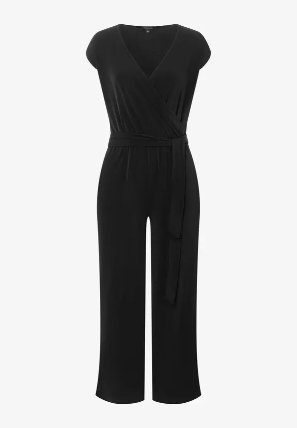 More & More Jersey-Jumpsuit, schwarz, Sommer-Kollektion Sonderangebote