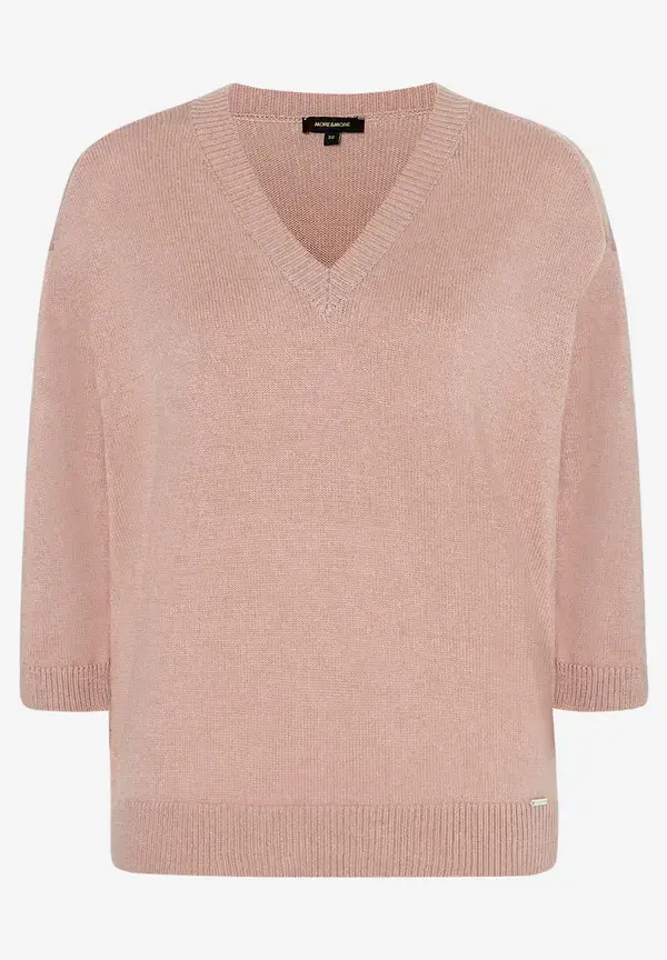 More & More V-Neck Pullover, rosa, Frühjahres-Kollektion Neueste Stile