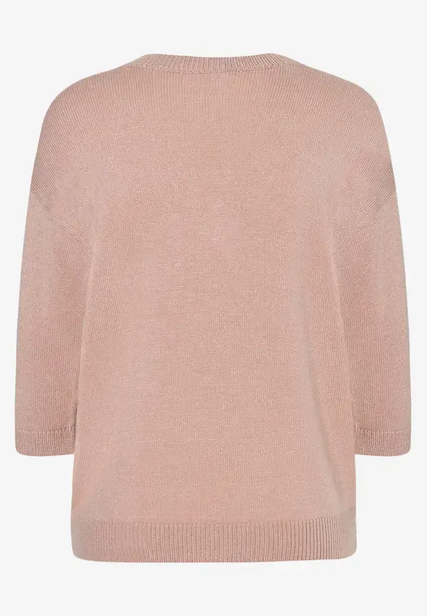 More & More V-Neck Pullover, rosa, Frühjahres-Kollektion Neueste Stile