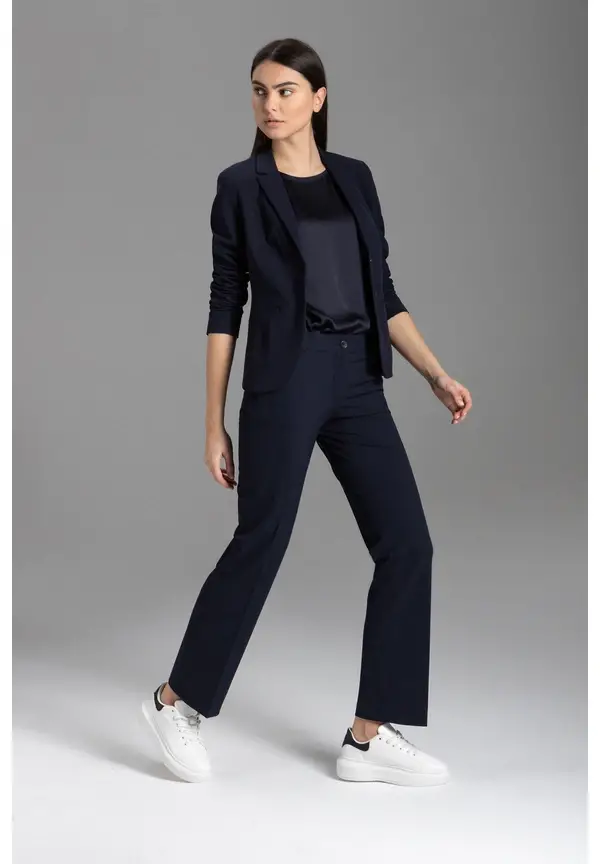More & More Businessblazer, marine Sonderangebot der Fabrik