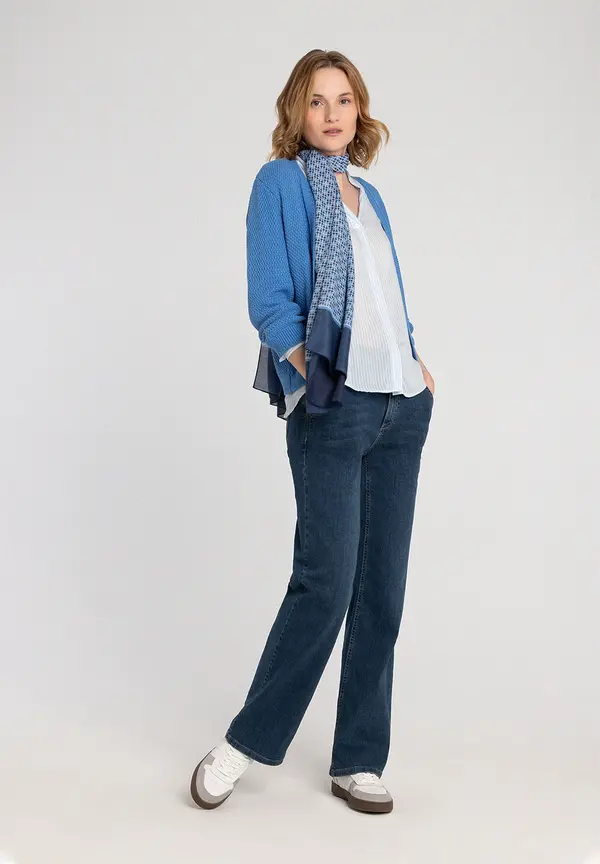 More & More offener Cardigan, blau, Frühjahrs-Kollektion Riesige Rabatte