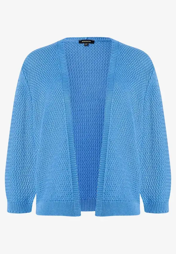 More & More offener Cardigan, blau, Frühjahrs-Kollektion Riesige Rabatte
