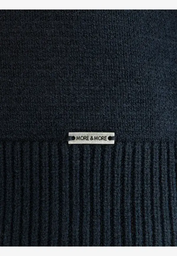 More & More V-Neck Pullover, marine, Frühjahres-Kollektion 50% Rabatt mit kostenlosem Versand