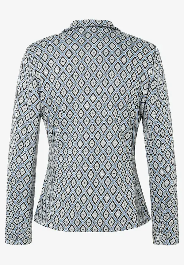 More & More Jerseyblazer mit Jacquardmuster, Frühjahrs-Kollektion Begrenzt auf 3 Tage