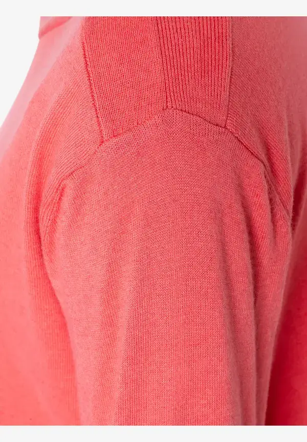More & More Feinstrick-Pullover mit Kaschmir, milky red, Frühjahrs-Kollektion Angebote