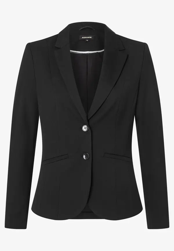 More & More Businessblazer, schwarz Schlussverkauf