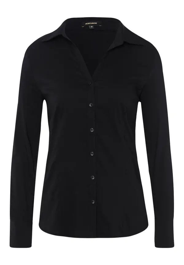 More & More Businessbluse, schwarz Meist gekauft