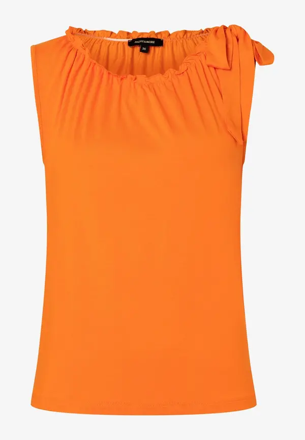 More & More Top, fresh orange, Sommer-Kollektion Fabrikpreis