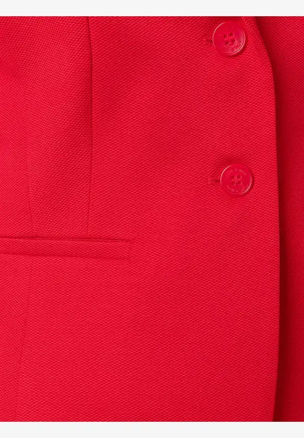 More & More Blazer mit feiner Struktur, rot, Frühjahrs-Kollektion Versandkostenfrei