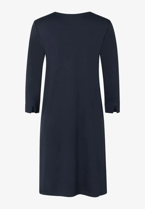 More & More Jerseykleid mit V-Auschnitt, marine, Frühjahrs-Kollektion Begrenztes Angebot