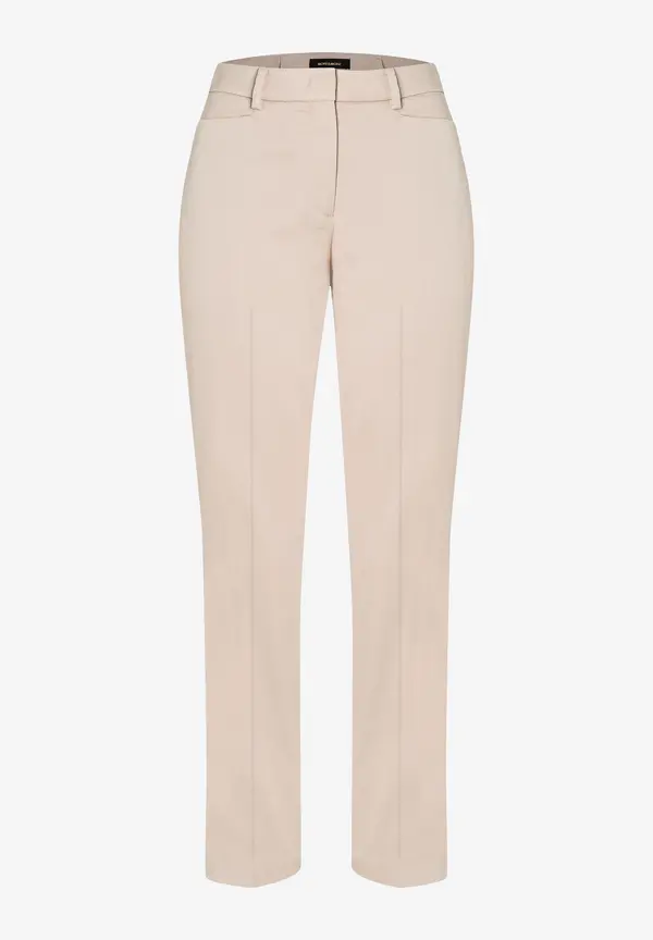 More & More Anzughose mit feiner Struktur, beige, Frühjahrs-Kollektion Preisnachlass