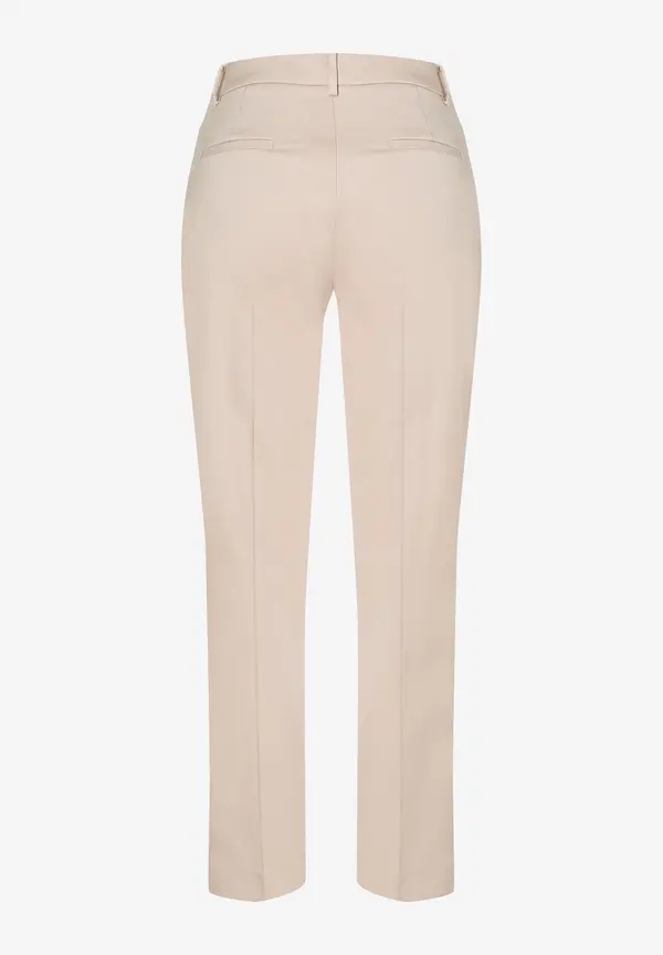 More & More Anzughose mit feiner Struktur, beige, Frühjahrs-Kollektion Preisnachlass