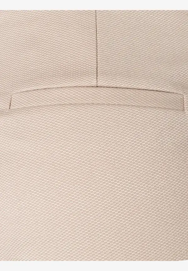 More & More Anzughose mit feiner Struktur, beige, Frühjahrs-Kollektion Preisnachlass