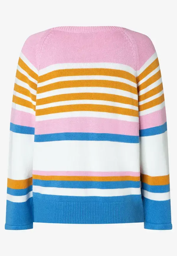 More & More Streifenpullover, multicolor, Frühjahrs-Kollektion Bestseller