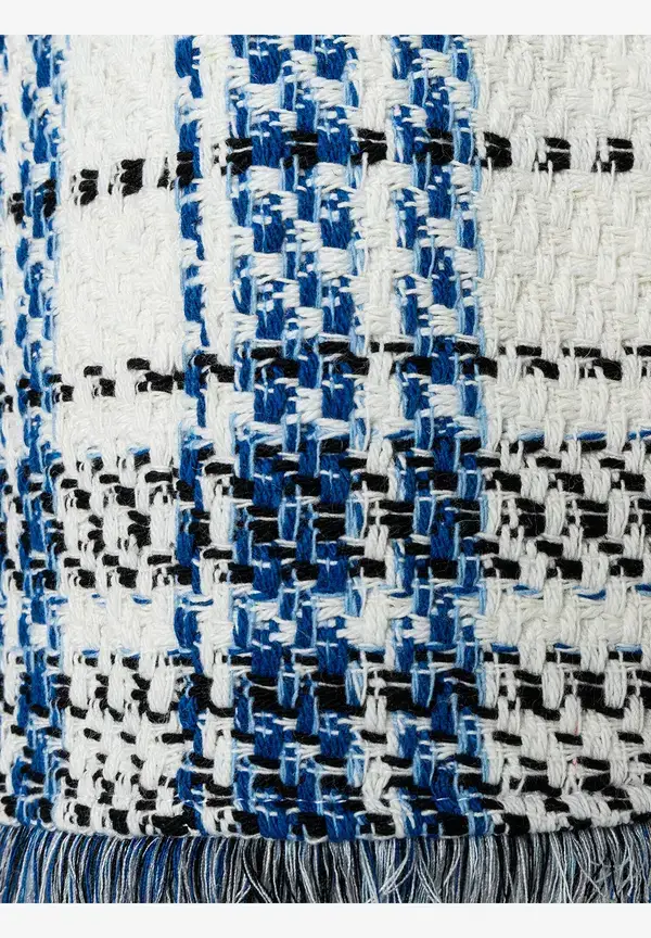 More & More Bouclé Rock, kariert, Frühjahrs-Kollektion Letzter Tag