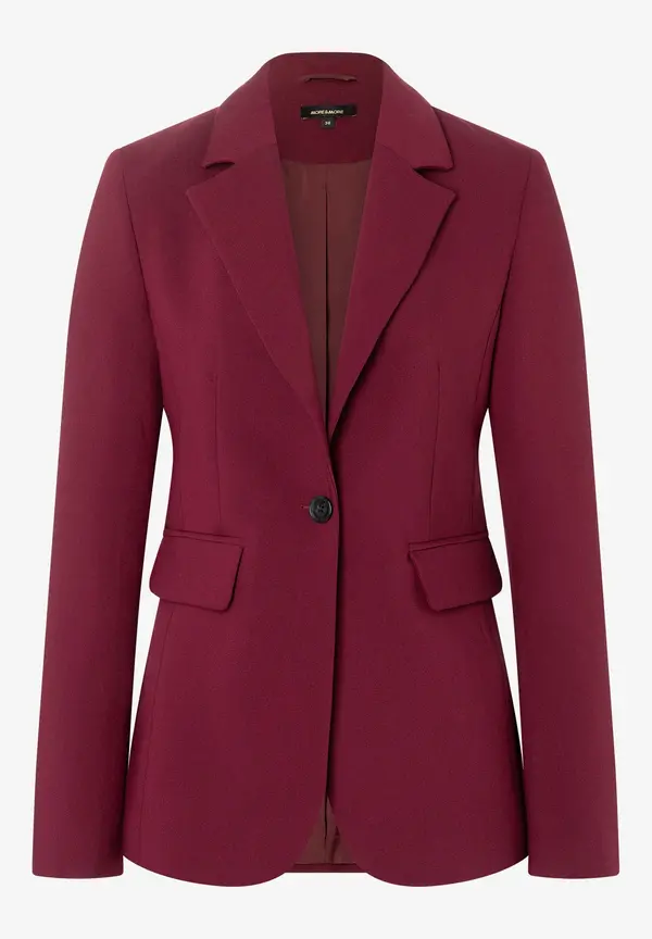 More & More Blazer, bordeaux, Herbst-Kollektion Discount Store für neue Produkte