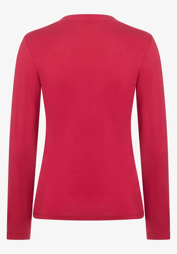 More & More Langarmshirt, rot, Herbst-Kollektion Speichern exportieren