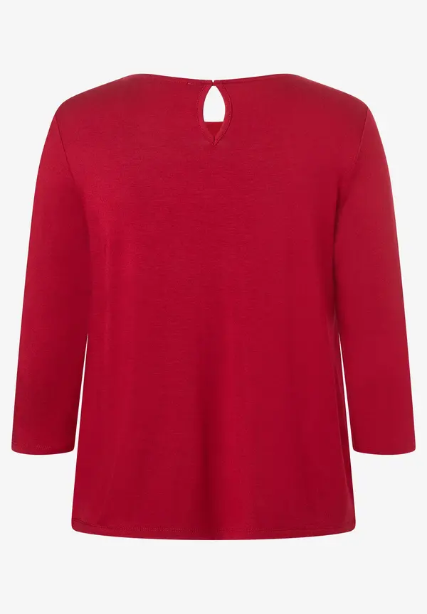 More & More Blusenshirt, rot, Herbst-Kollektion zollfrei