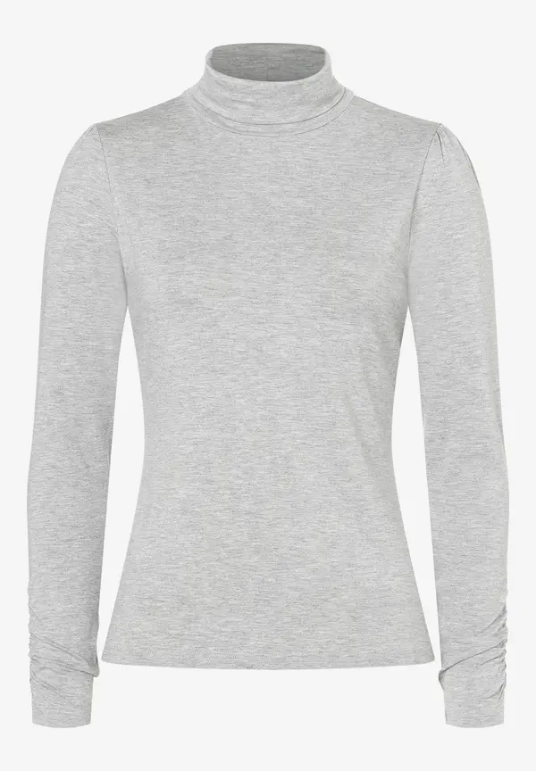 More & More Rollkragenshirt, grau melange, Herbst-Kollektion Rabatte dieses Monats
