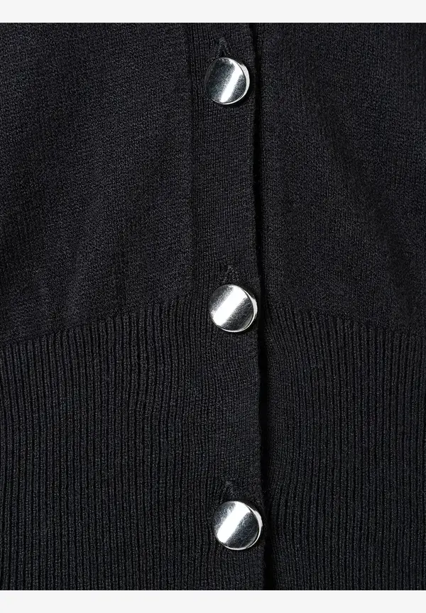 More & More Cardigan mit Metallknöpfen, schwarz, Herbst-Kollektion Verkauf
