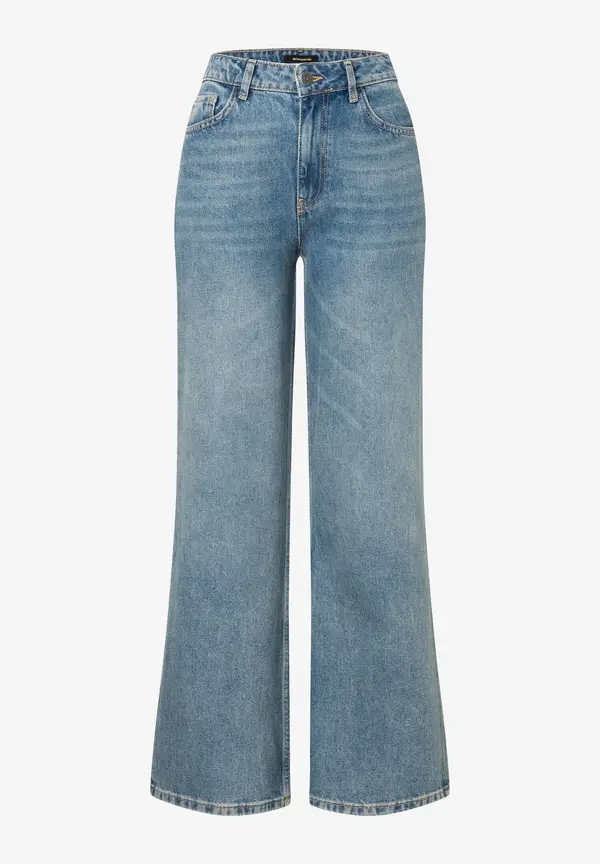 More & More weite High Waist Jeans Limitierter Zeitrabatt