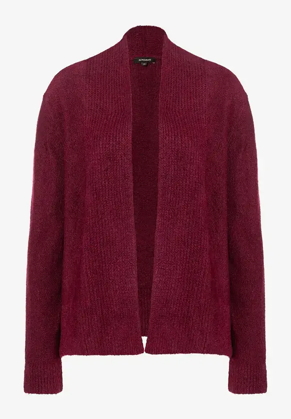 More & More Cardigan, bordeaux, Herbst-Kollektion Günstig kaufen