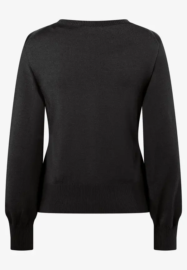 More & More Feinstrickpullover, schwarz, Herbst-Kollektion Begrenztes Angebot