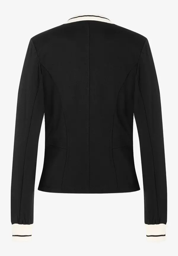 More & More Jerseyblazer, schwarz, Frühjahrs-Kollektion Valentinstagsangebot