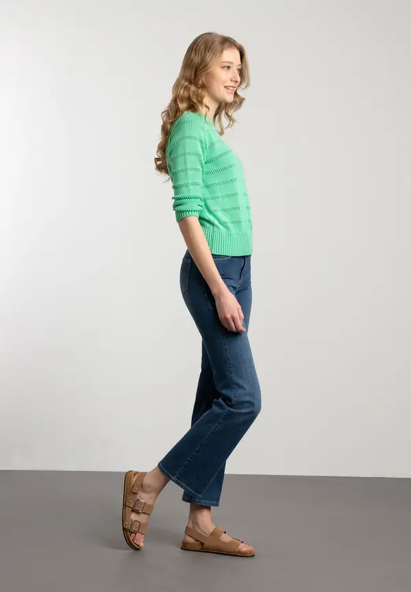 More & More Pullover, march green, Frühjahrs-Kollektion Online Outlet