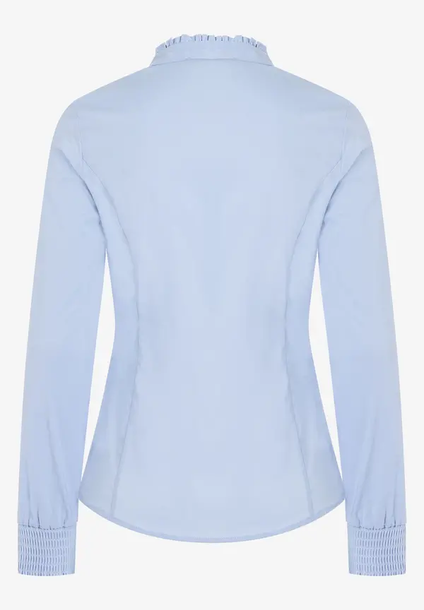 More & More Baumwoll/Stretch Bluse, hellblau, Sommer-Kollektion Zeitlich begrenztes Angebot