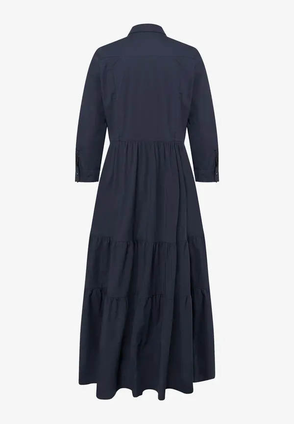 More & More langes Hemdblusenkleid, marine, Frühjahrs-Kollektion Räumungsverkauf