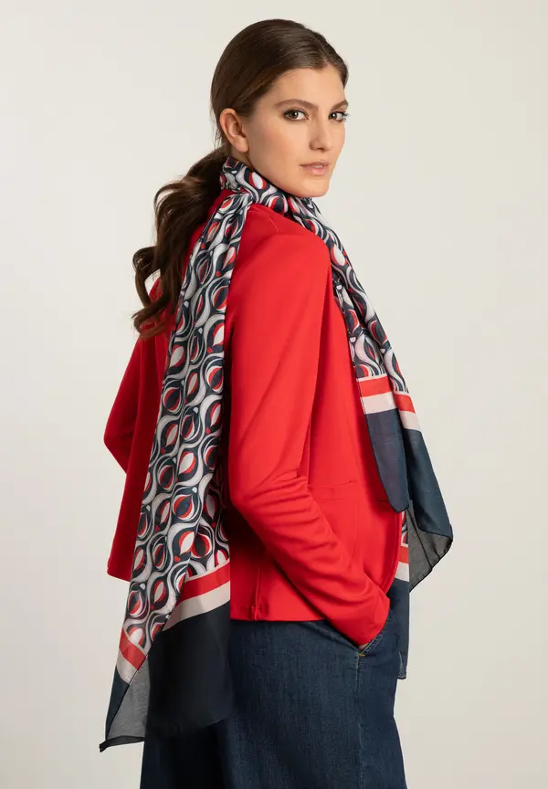 More & More Jerseyjacke, rot, Frühjahrs-Kollektion Super Sparpreis