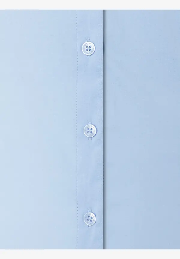 More & More Baumwoll/Stretch Bluse, hellblau Zeitbegrenzte Promotion