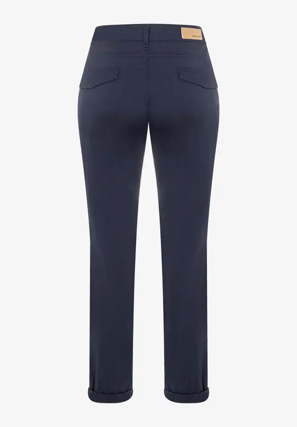 More & More Chino, marine, Frühjahrs-Kollektion Sonderangebot der Fabrik
