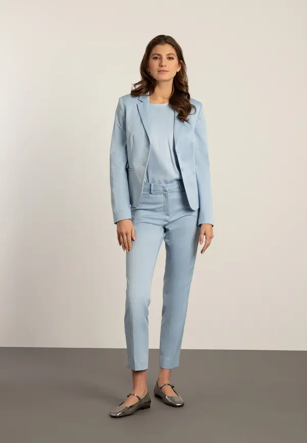 More & More Blazer mit feiner Struktur, hellblau, Frühjahrs-Kollektion Bis zu 55% Rabatt
