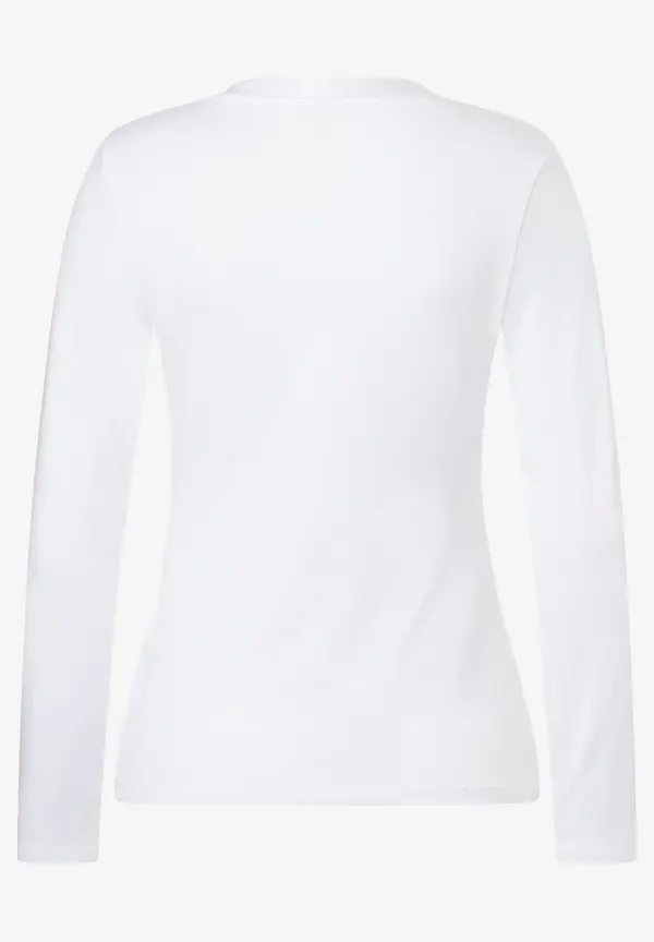 More & More Langarmshirt, weiß, Herbst-Kollektion Kostenloser Versand international