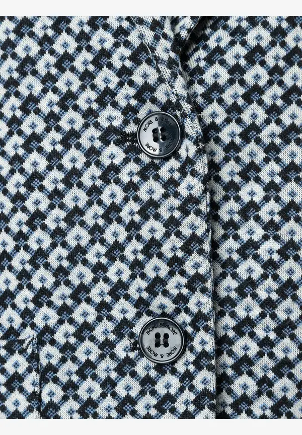 More & More Jerseyblazer, Mini-Jacquard Hotsell