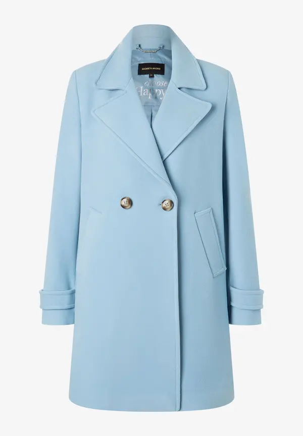 More & More Kurzmantel, hellblau, Herbst-Kollektion Kostenloser Versand