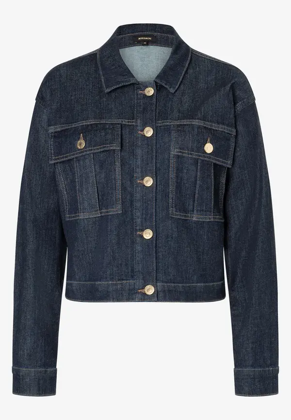 More & More Jeansjacke, dark blue denim Fabrikpreis