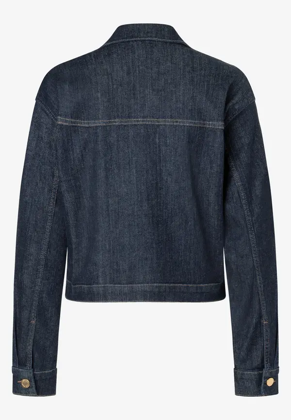 More & More Jeansjacke, dark blue denim Fabrikpreis