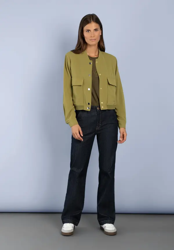 More & More Bootcut Jeans, dark blue denim Online Shopping