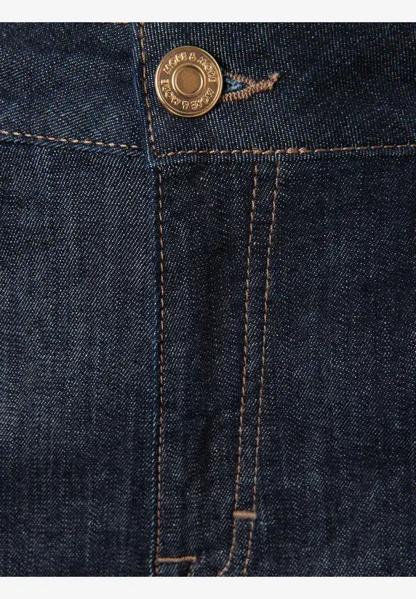 More & More Bootcut Jeans, dark blue denim Online Shopping
