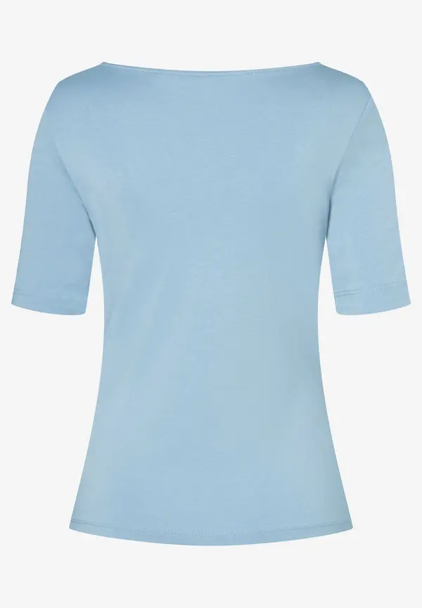 More & More Halbarmshirt, hellblau Valentinstagsangebot