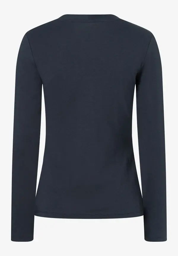 More & More Langarmshirt, marine Heißer Verkauf