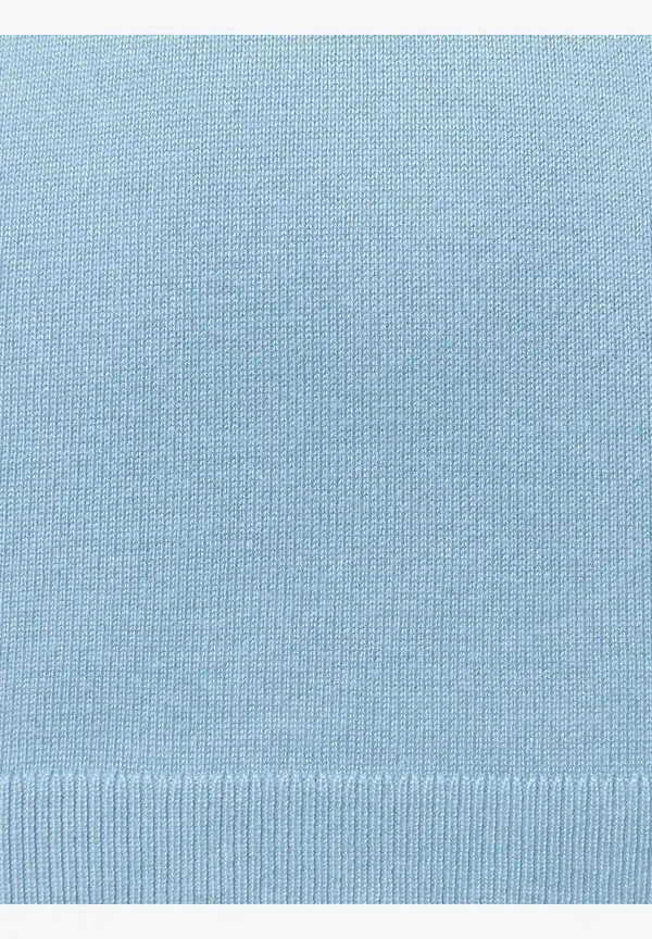 More & More Rollkragenpullover, hellblau, Herbst-Kollektion Top Angebot