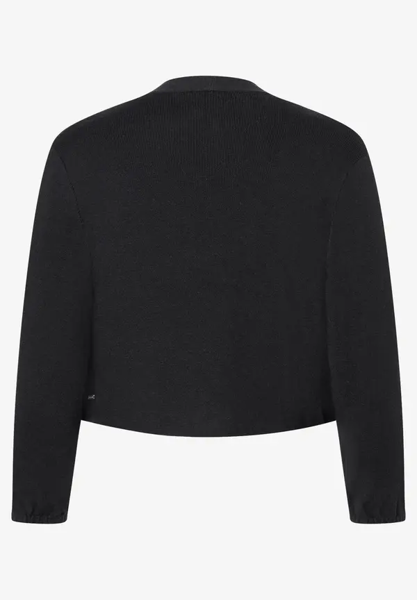 More & More kurzer Cardigan, schwarz, Frühjahrs-Kollektion Zeitlich begrenztes Angebot