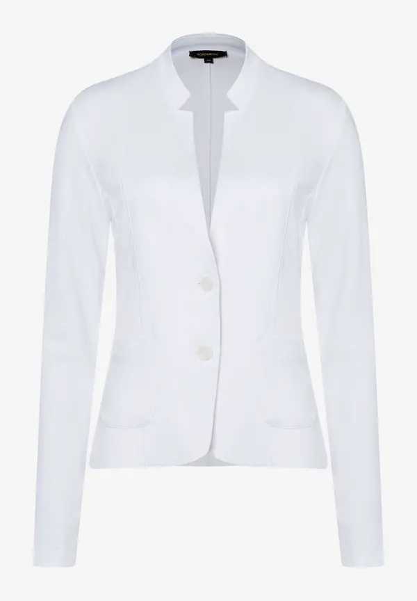 More & More Jerseyjacke, weiß, Frühjahrs-Kollektion Saisonale Angebote