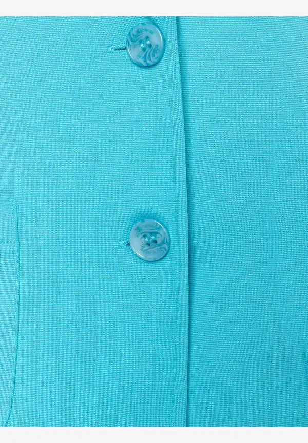 More & More Jerseyjacke, türkis, Frühjahrs-Kollektion Sonderangebote
