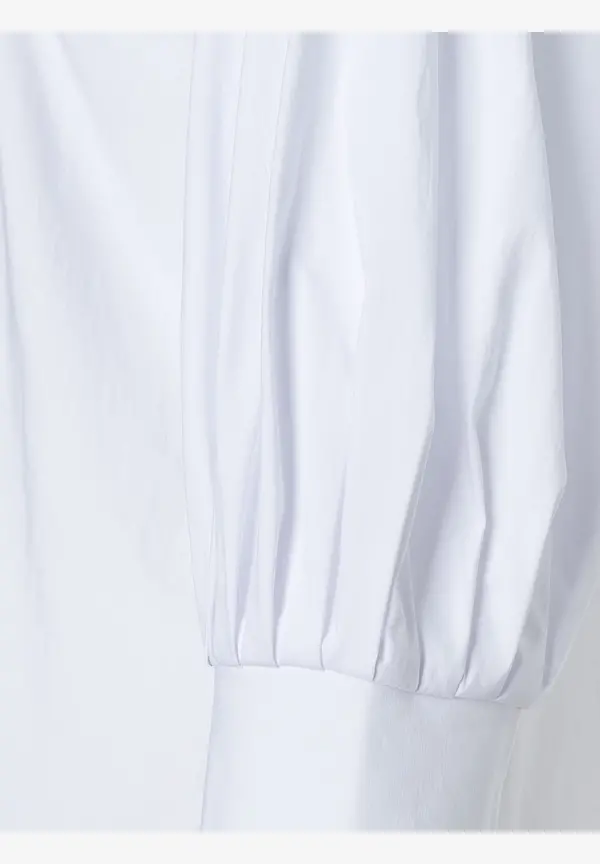 More & More Baumwoll/Stretch Bluse, weiß, Frühjahrs-Kollektion VIP-Rabatte